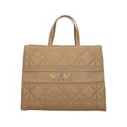 Elegante Bruine Shopper Tas Gaëlle Paris , Brown , Dames