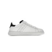 Witte leren sneakers met antislipzool Hogan , White , Heren