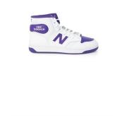 Leren sneaker met 3 cm hak New Balance , Purple , Dames