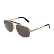 Gouden Aviator Zonnebril voor Mannen Guess , Yellow , Heren