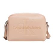 Stijlvolle Crossbody Tas met Verstelbare Band Calvin Klein Jeans , Pin...