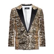 Paillettenblazer Dsquared2 , Yellow , Heren