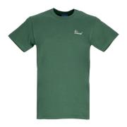 Handtekening Flesgroene Crew Neck Tee Usual , Green , Heren