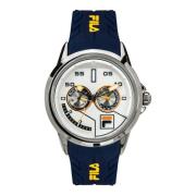 Herenhorloge 45 mm Siliconen Band 38-169-20 Fila , Blue , Unisex