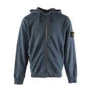 Blauw Katoenen Heren Vest Stone Island , Blue , Heren