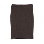 Elegante Toffee Bruine Rok Birgitte Herskind , Brown , Dames