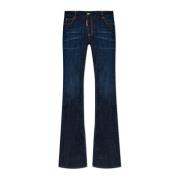 Jeans Medium Waist Flare Dsquared2 , Blue , Dames