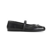 Zwarte Leren Elegante Pumps Marni , Black , Dames