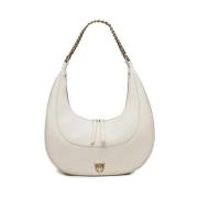 Luxe leren handtas Damescollectie Pinko , White , Dames