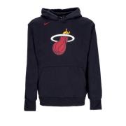 Miami Heat Basketbal Hoodie Nike , Black , Heren