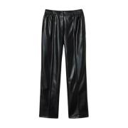 Imitatie Leren Broek 242Tp2201 Twinset , Black , Dames