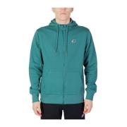 Katoenen Hoodie Trui New Balance , Green , Heren