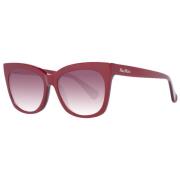 Bourgondische Vlinder Zonnebril Max Mara , Red , Dames