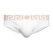 Katoenen slips Versace , White , Heren