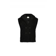 Merlin Gilet Fabienne Chapot , Black , Dames