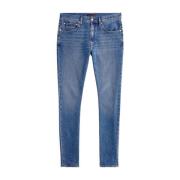 Slim Fit Vijf Zakken Jeans Tommy Hilfiger , Blue , Heren