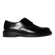 Klassieke Zwarte Leren Derby Schoenen Our Legacy , Black , Heren