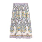 Paisley Print A-Lijn Rok Etro , Multicolor , Dames