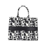 Zwarte Shopper Tas Elegant Veelzijdig Gaëlle Paris , Black , Dames