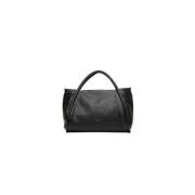 Stijlvolle Tote Tas Poche Paris , Black , Dames