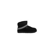 Suede Enkellaarzen Damescollectie UGG , Black , Dames