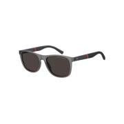 Grijze Zonnebril TH 2042/S Tommy Hilfiger , Gray , Heren