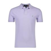 Paarse slim fit poloshirt met korte mouw Polo Ralph Lauren , Purple , ...