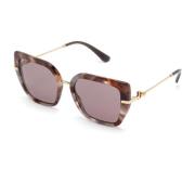 Dg4474 34457N Sunglasses Dolce & Gabbana , Brown , Dames