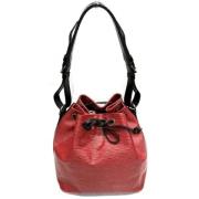 Pre-owned Leather shoulder-bags Louis Vuitton Vintage , Red , Dames