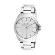 Zilver Stalen Quartz Analoog Horloge Liu Jo , Gray , Heren