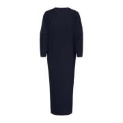 Blauwe Faraone Jurk Max Mara , Blue , Dames