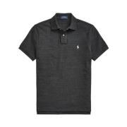 Korte mouwen kraag T-shirt Polo Ralph Lauren , Black , Heren