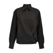 Damesmode Shirt Valentino , Black , Dames