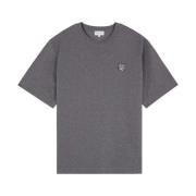 Vos Katoenen T-shirt Maison Kitsuné , Gray , Heren