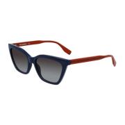 CP Injected zonnebril met grijs glas Karl Lagerfeld , Blue , Dames