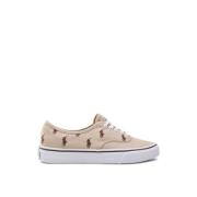 Pony Logo Skate Sneakers Polo Ralph Lauren , Beige , Heren