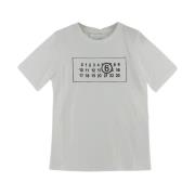 MM6 Maison Margiela T-shirt met logo MM6 Maison Margiela , White , Dam...