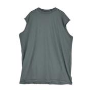 Katoenen Tarp T-shirt Rick Owens , Blue , Heren