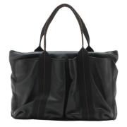 Pre-owned Leather shoulder-bags Hermès Vintage , Black , Dames