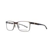 Bruine Titanium Optische Frames met Demo Bril Porsche Design , Brown ,...