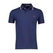 Donkerblauw Poloshirt met korte mouwen Polo Ralph Lauren , Blue , Here...