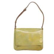 Pre-owned Leather louis-vuitton-bags Louis Vuitton Vintage , Yellow , ...