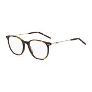 Bruine Acetaatframes met wijzerplaat Hugo Boss , Brown , Dames