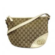 Pre-owned Canvas gucci-bags Gucci Vintage , Brown , Dames