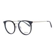 Zwarte Metalen Ronde Optische Frames Ana Hickmann , Black , Dames