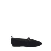 Leren Mary Jane platte schoen JW Anderson , Black , Dames