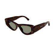 Balenciaga 0243S - Havana, 48.21 Balenciaga , Brown , Unisex