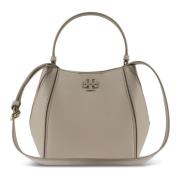 Stijlvolle Bucket Bag voor Vrouwen Tory Burch , Beige , Dames