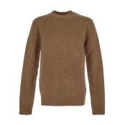 Alpaca en Virgin Wool Breiwerk Jil Sander , Brown , Heren