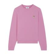 Vos Katoenen Sweatshirt Maison Kitsuné , Pink , Dames